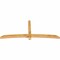 Ekena Millwork Bellingham Rough Sawn Timber Gable Bracket, Western Red Cedar, 96"W x 40"H x 4"D x 4"F, 10/12 Pitch GBW096X40X0404BEL00RWR - alternate 4